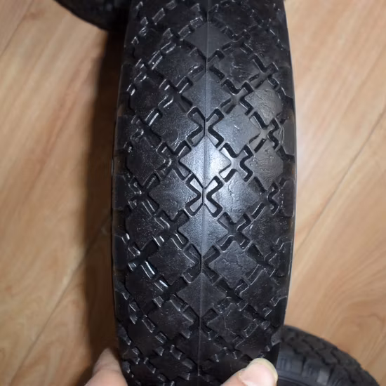 10*3,00-4 Gummirad, pneumatisches Rad mit Kunststofffelge für Schubkarren, Handwagen, Werkzeugwagen