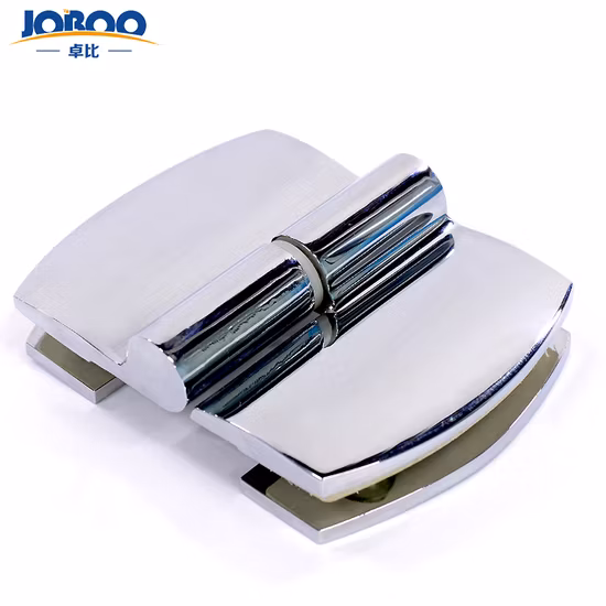 Großhandel kundenspezifische rahmenlose Glas-zu-Glas-Duschtürbeschläge China