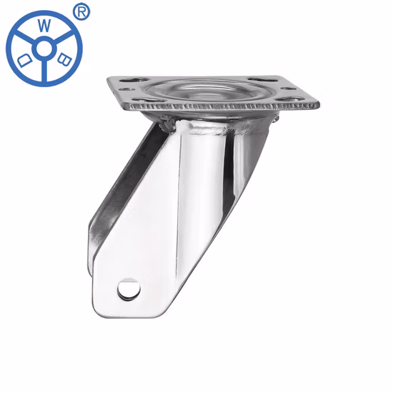 Furniture Fittings Plastic Furniture Heavy Duty 3 Inch Wheel Caster Dia25 Rod&iacute; Zios Bracket Fixed Caster Wheel