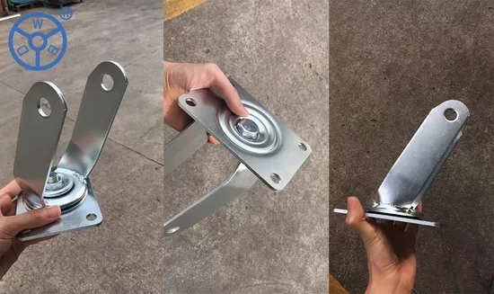 Furniture Fittings Plastic Furniture Heavy Duty 3 Inch Wheel Caster Dia25 Rod&iacute; Zios Bracket Fixed Caster Wheel