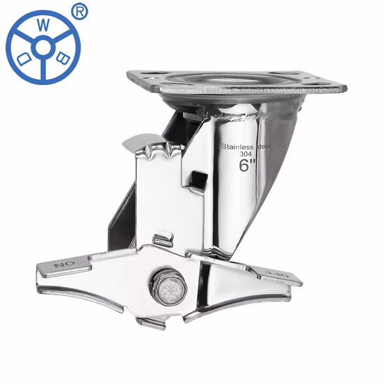 Furniture Fittings Plastic Furniture Heavy Duty 3 Inch Wheel Caster Dia25 Rod&iacute; Zios Bracket Fixed Caster Wheel